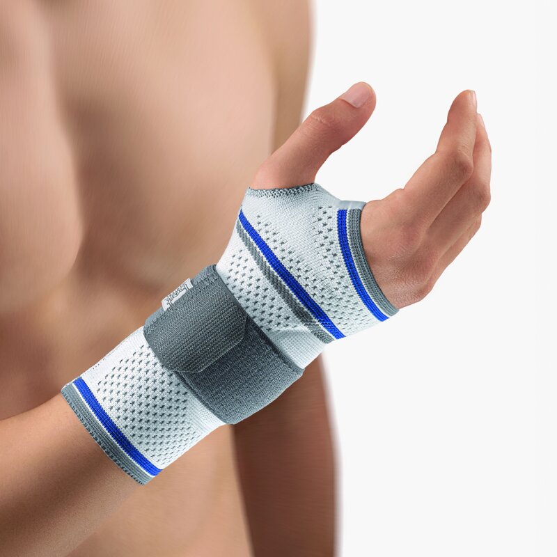 Bort manustabil® Breve per polso, X Small, Blu, Destro