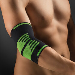 ActiveColor® Sport Fascia per gomito nero / verde large