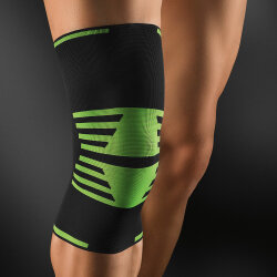 ActiveColor® Sport Ginocchiera nero / verde large